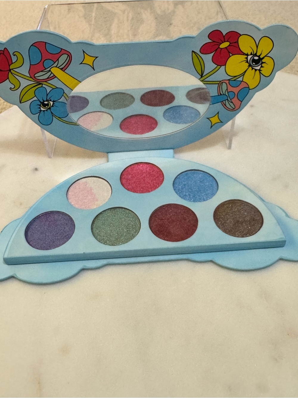 Sarcastic Rainbow Cosmetic Pouch & Limited Edition Dolls Kill Eyeshadow Pallet - Picture 7 of 7